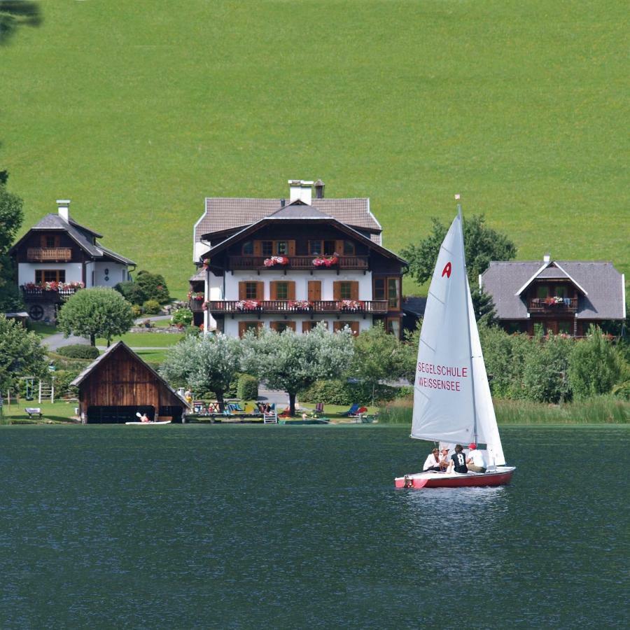 Ferienhof Obergasser Und Bergblick ไวส์เซินซี ภายนอก รูปภาพ